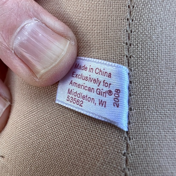 American Girl Doll PLEASANT COMPANY Blonde MESSY Hair Brown Eyes Body Marks TLC - Picture 8 of 16